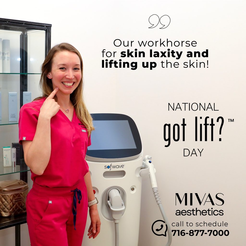 In honor of #GotLiftDay, we’re highlighting our workhorse for skin laxity and lifting up the skin: #Sofwave!