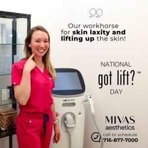 Read more about the article In honor of #GotLiftDay, we’re highlighting our workhorse for skin laxity and lifting up the skin: #Sofwave!