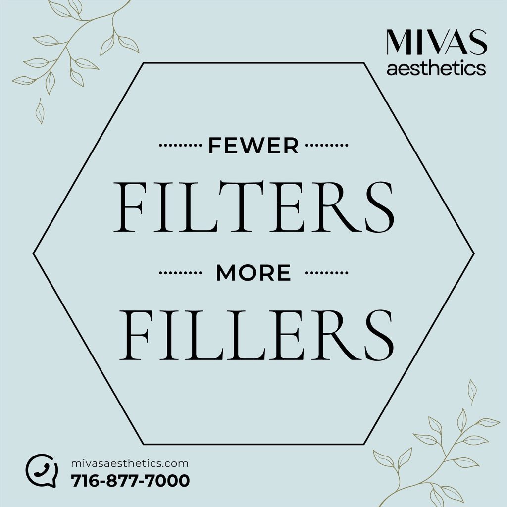 Fewer filters, more fillers.