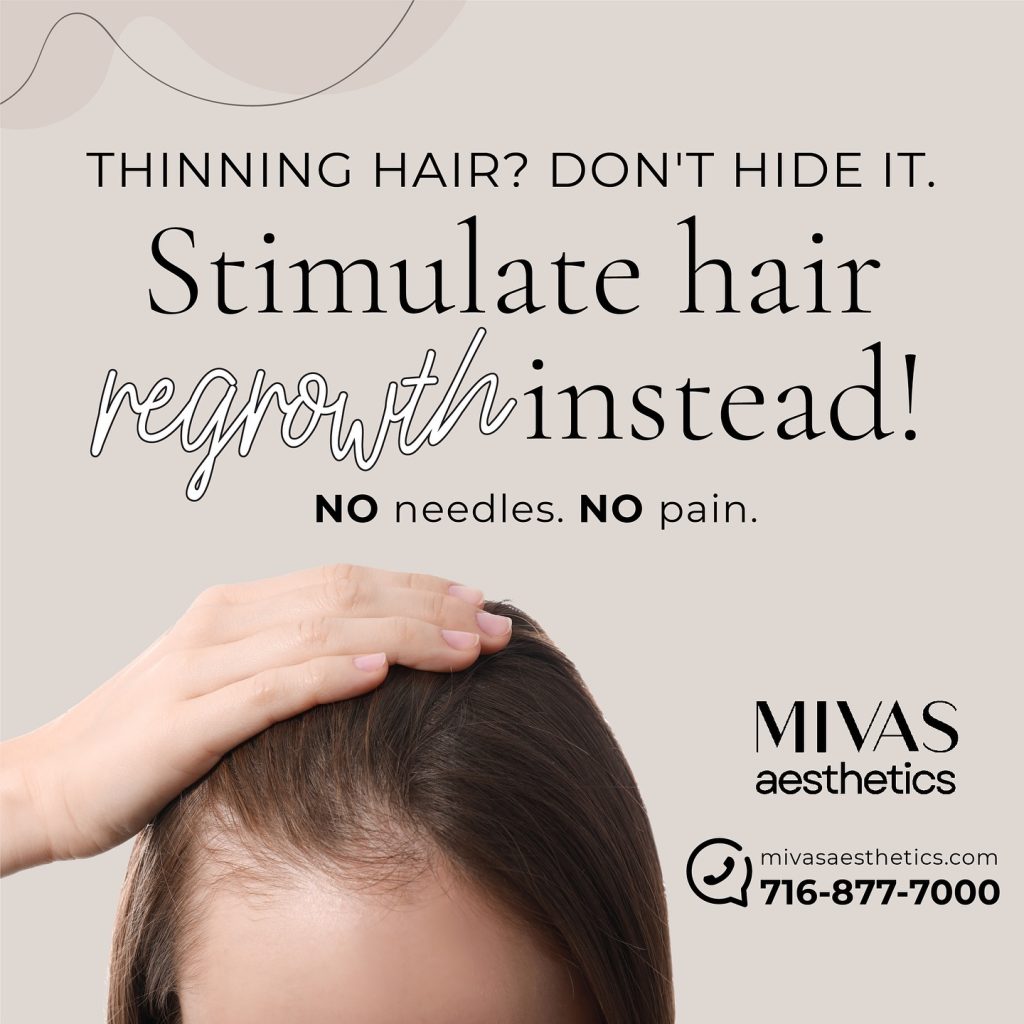 Thinning hair? Don’t hide it.