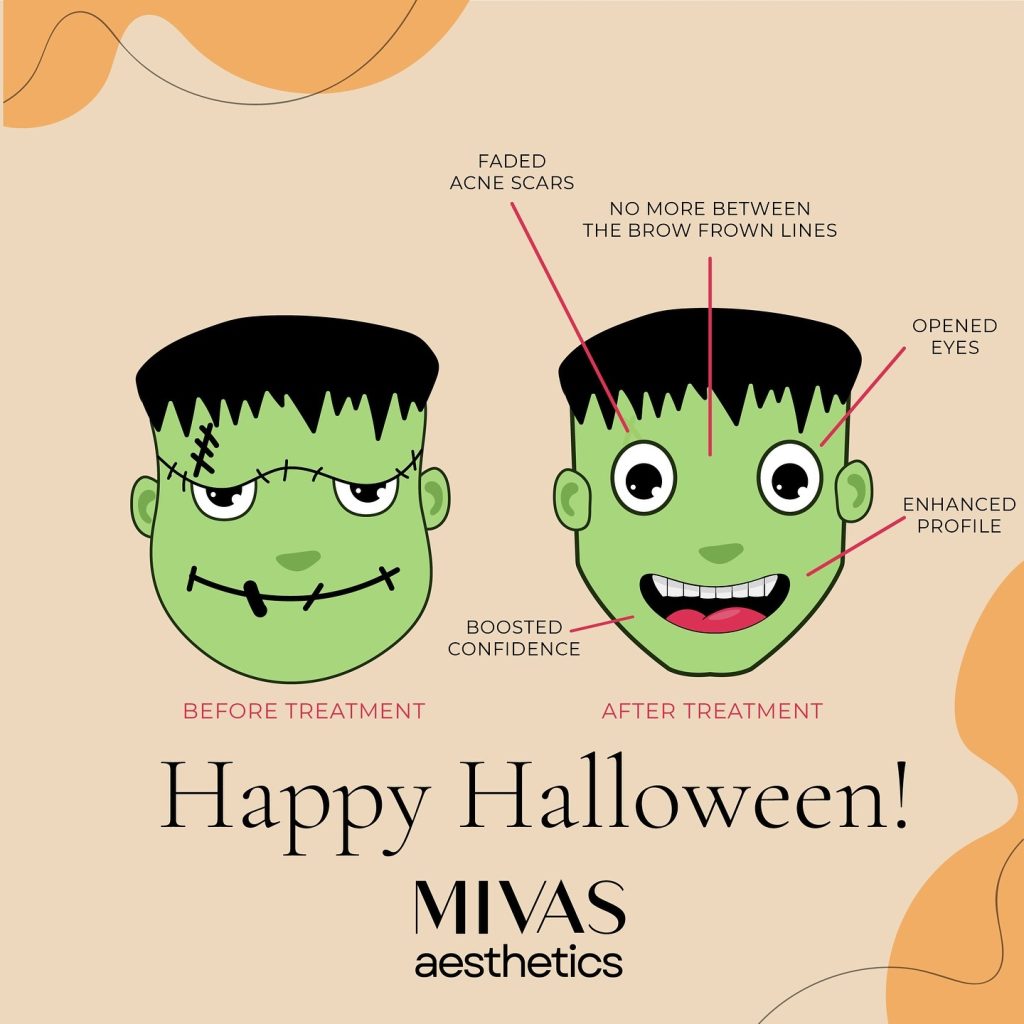 Happy Halloween from MIVAS Aesthetics