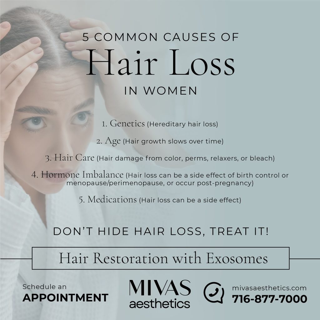 5 Common Causes of Hair Loss in Women