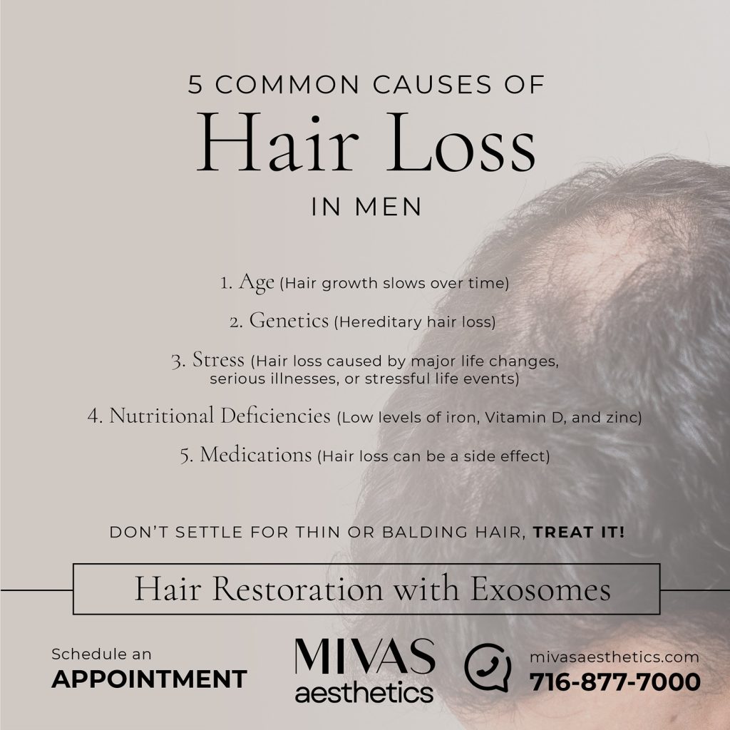 5 Common Causes of Hair Loss In Men