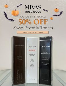 Read more about the article ✨ October Special: Get 50% OFF Select Pevonia Toners ✨