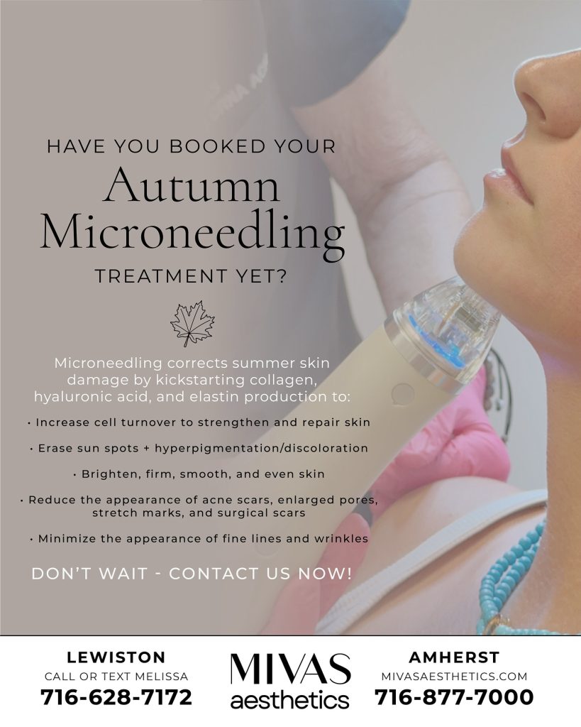 Have you booked your Autumn Microneedling treatment yet?