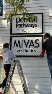 Read more about the article BIG NEWS: My sign is up at our Lewiston Office! 🥳