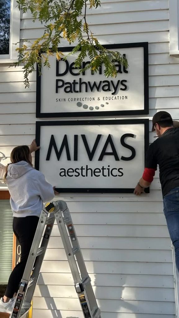 BIG NEWS: My sign is up at our Lewiston Office! 🥳