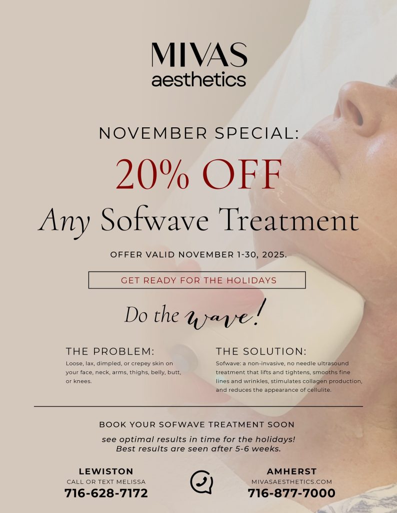 ✨ November Special: Get 20% OFF Any Sofwave Treatment ✨