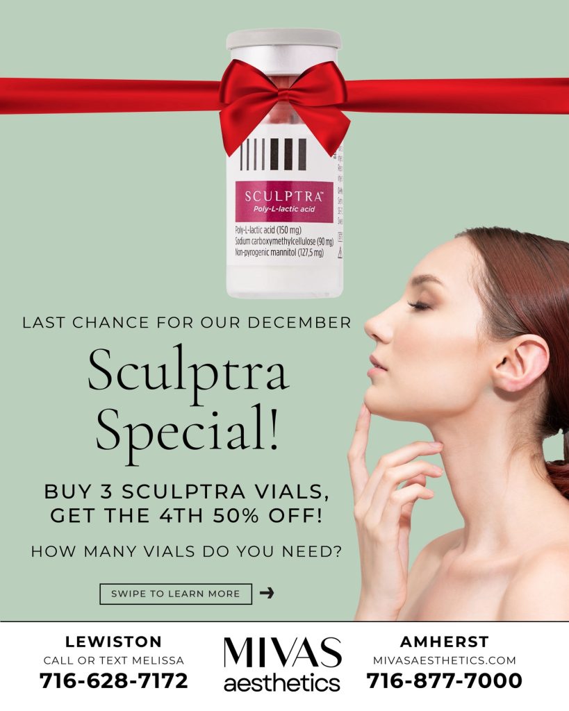 ✨ LAST CHANCE for our December Sculptra Special ✨