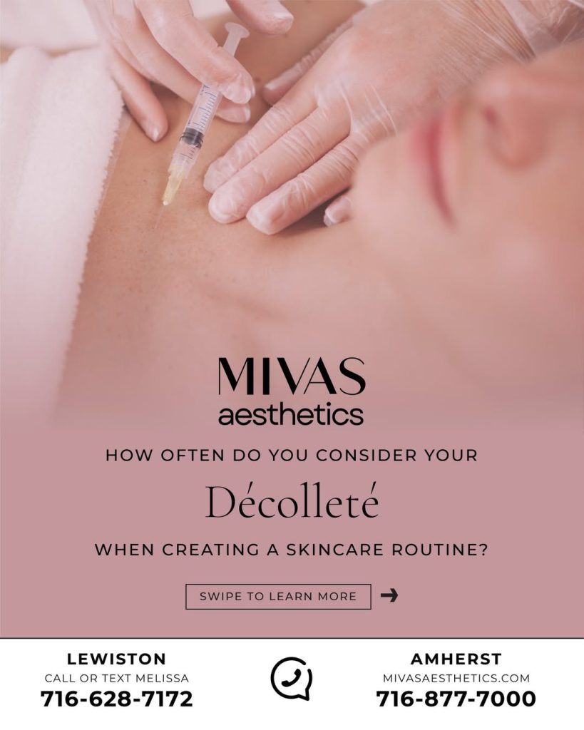How often do you consider your chest when developing a skincare routine?