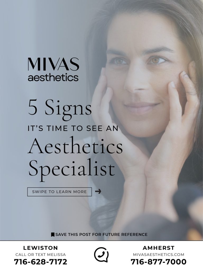 5 signs it’s time to see an aesthetic professional. ➡️